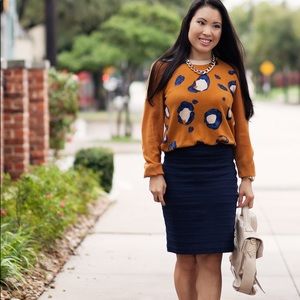 Express bandage black skirt 🌸